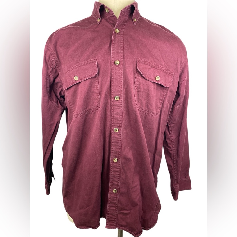 Schmidt Workwear Long Sleeve Button Up Shirt Men’s XLT